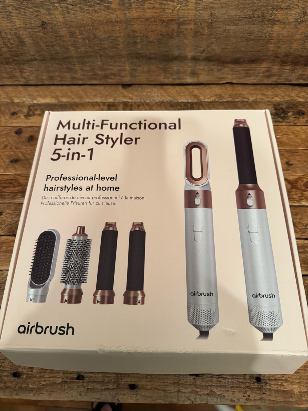 Airbrush multi functional hair styler